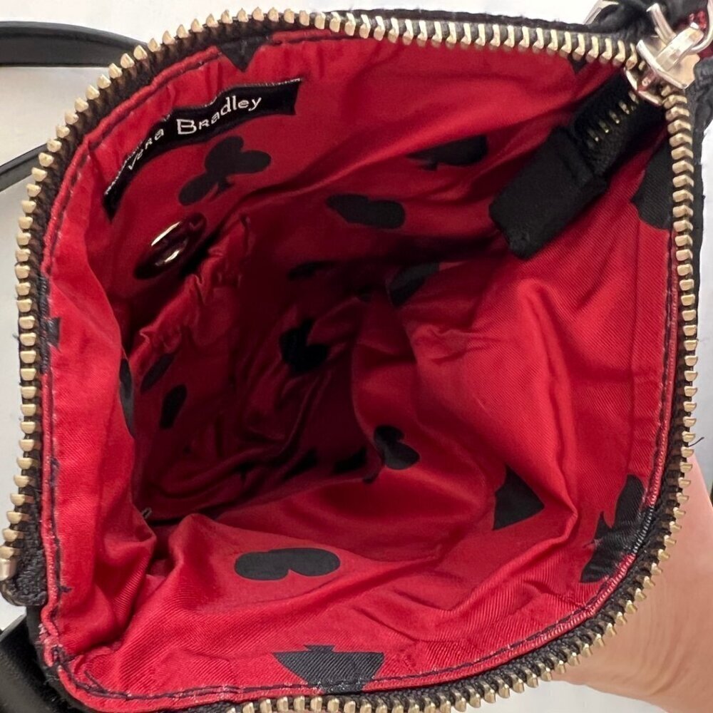 Vera Bradley Black and Red Crossbody Bag - Picture 7 of 7